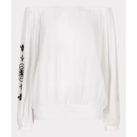 Esqualo - Wit | Dames | Blouson | Wit | 42 | regular | Kamst mode