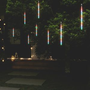 VidaXL Meteoorlichten 8 st 192 led&apos;s binnen/buiten 30 cm meerkleurig