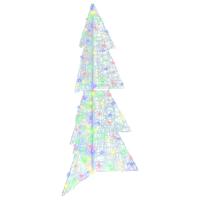 Kerstboom met 160 LED Multikleur 150 cm Acryl