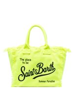 MC2 Saint Barth sac de plage Colette à imprimé ikat - Jaune MC2 Saint Barth sac de plage Colette à imprimé ikat - Jaune