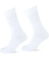 Heren katoenen sokken 1 paar - Naadloze sokken - Zachte kousen - zwart, blauwe, huidskleur - Witte sokken