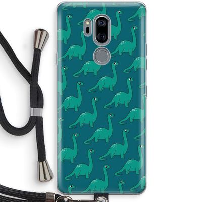 Diplodocus: LG G7 Thinq Transparant Hoesje met koord