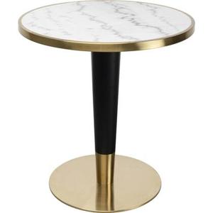 Kare Design Bistrot Amalia Eettafel wit marmer 70cm