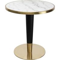Kare Design Bistrot Amalia Eettafel wit marmer 70cm