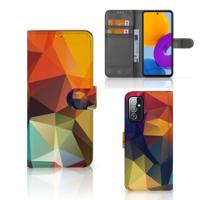 Samsung Galaxy M52 | Book Case | Polygon Color