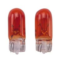 T-10 12V/5W Lampen 12V Amber (Coated), set 2 stuks EU1012A