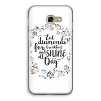 Diamonds: Samsung Galaxy A5 (2017) Transparant Hoesje Diamonds: Samsung Galaxy A5 (2017) Transparant Hoesje