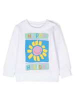 Stella McCartney Kids sweat à imprimé Happy Holiday - Blanc - thumbnail