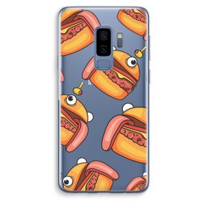 Hamburger: Samsung Galaxy S9 Plus Transparant Hoesje