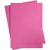 Creativ Company Gekleurd karton, a2, vel 420x594 mm, 180 gr, roze, 10 vel/ 1 doos