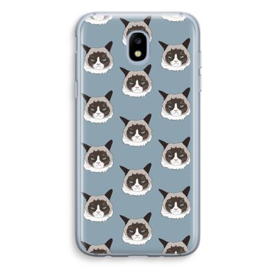 It's a Purrr Case: Samsung Galaxy J5 (2017) Transparant Hoesje