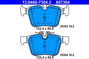 ATE Remblokset 13.0460-7304.2