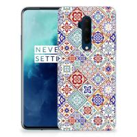 OnePlus 7T Pro | TPU | Siliconen hoesje | Tiles Color