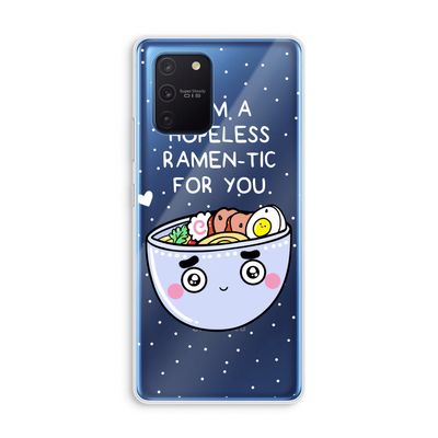 I'm A Hopeless Ramen-Tic For You: Samsung Galaxy Note 10 Lite Transparant Hoesje