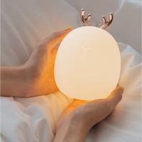 3life-317 schattig herten Pat LED licht 3 versnellingen helderheid aanpassing decoratieve nachtlampje voor slaapkamer studeerkamer woonkamer