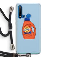Ultra Sensitive: Huawei P20 Lite (2019) Transparant Hoesje met koord