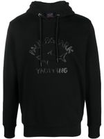 Paul & Shark hoodie à logo imprimé - Noir Paul & Shark hoodie à logo imprimé - Noir