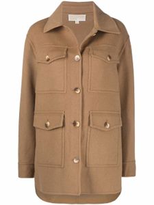 Michael Michael Kors veste en laine à manches longues - Marron
