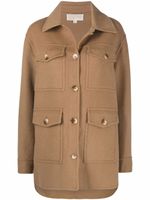 Michael Michael Kors veste en laine à manches longues - Marron
