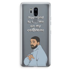 Hotline bling: LG G7 Thinq Transparant Hoesje