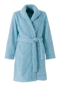 Woody dames badjas ijsblauw-xs