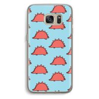 Dinosawrr: Samsung Galaxy S7 Transparant Hoesje