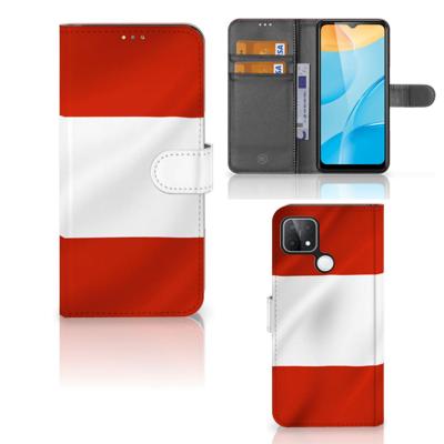 OPPO A15 | Bookstyle Case | Oostenrijk