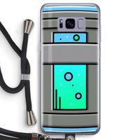 Chug Bottle: Samsung Galaxy S8 Transparant Hoesje met koord