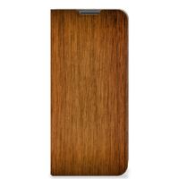 Nokia G50 Book Wallet Case Donker Hout