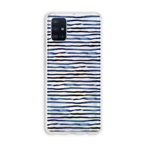 Verrassende lijnen: Galaxy A51 4G Transparant Hoesje