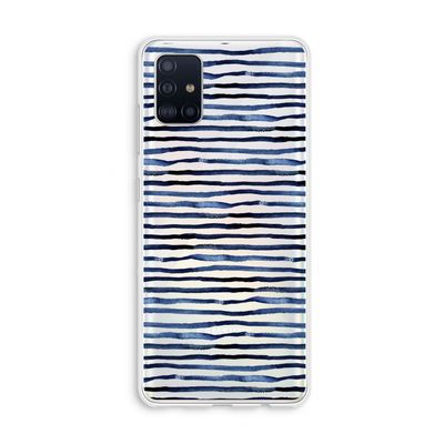 Verrassende lijnen: Galaxy A51 4G Transparant Hoesje