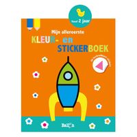 Boek Specials Nederland BV Mijn Allereerste Kleuren Stickerboek 2+ (raket)