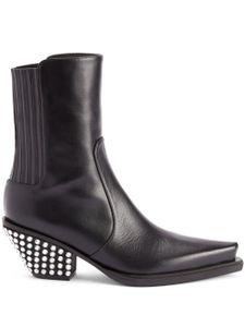 Giuseppe Zanotti bottines Yanhira 75 mm à ornements - Noir