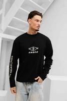 Off The Pitch Pro Raw Edge Longsleeve Shirt Heren Zwart - Maat XXL - Kleur: Zwart | Soccerfanshop