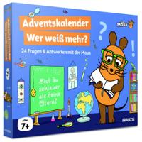 Franzis Verlag Maus - Wer weiß mehr? Adventskalender Familiespel Leeftijdsklasse Vanaf 7 jaar