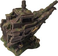 Polyresin ornament voorsteven schip 23x15x20 cm Gebr de Boon - Gebr de boon