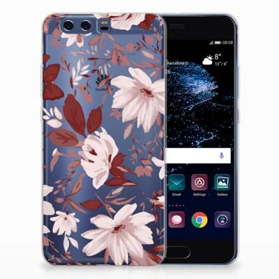 Smartphone hoesje Huawei P10 Plus Watercolor Flowers