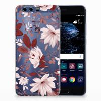 Smartphone hoesje Huawei P10 Plus Watercolor Flowers