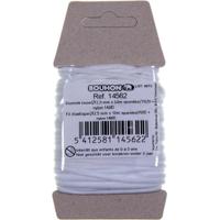 Bouhon elastiek touw, nylon, ft 2,5 mm x 10 m, op blister
