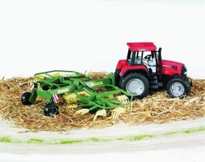 bruder Krone middenafleghark met twee elementen modelvoertuig