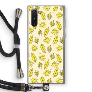 Herfst: Samsung Galaxy Note 10 Transparant Hoesje met koord