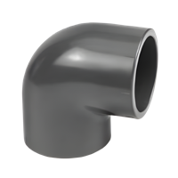 PVC Knie 90 Graden - 90 mm