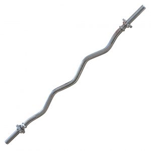 Tunturi curlstang met schroefsluiting 1200 x 30 mm chroom