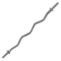 Tunturi curlstang met schroefsluiting 1200 x 30 mm chroom