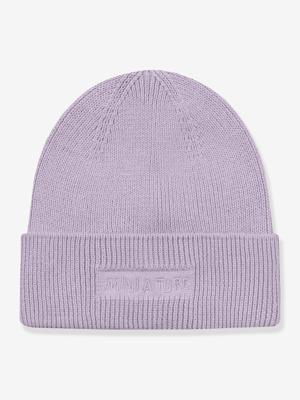 Gebreide muts voor kinderen MATBOJE MINI A TURE lila