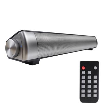 SoundBar LP-08 (CE0152) USB MP3 speler 2.1CH Bluetooth Wireless Sound Bar luidspreker met externe Control(Black)