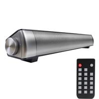SoundBar LP-08 (CE0152) USB MP3 speler 2.1CH Bluetooth Wireless Sound Bar luidspreker met externe Control(Black)
