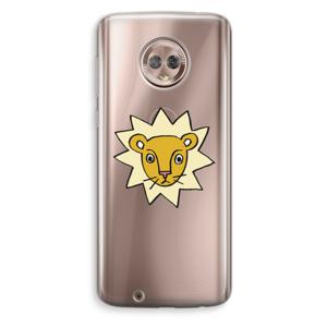 Kleine leeuw: Motorola Moto G6 Transparant Hoesje