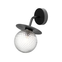 Nuura Liila Outdoor Wandlamp - Zwart - Helder