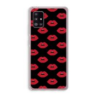 Lips: Samsung Galaxy A51 5G Transparant Hoesje